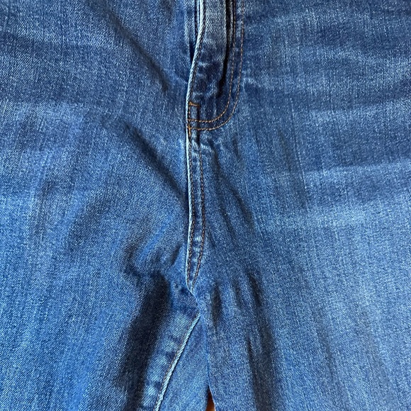 Kut From the Kloth High Rise Christine Straight Leg Cropped Jeans Size 16 - Picture 4 of 6